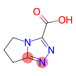 5H-Pyrrolo[2,1-c]-1,2,4-triazole-3-carboxylic acid, 6,7-dihydro-