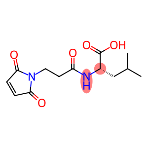 L-Leucine, N-[3-(2,5-dihydro-2,5-dioxo-1H-pyrrol-1-yl)-1-oxopropyl]-