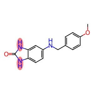 5-{[(4-methoxyphenyl)methyl]amino}-2,3-dihydro-1H-1,3-benzodiazol-2-one