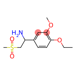 Benzenemethanamine, 4-ethoxy-3-methoxy-α-[(methylsulfonyl)methyl]-