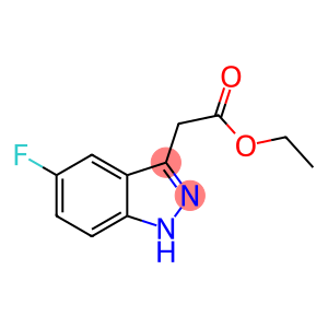 5-fluoro-1H-Indazole-3-acetic acid,ethyl ester