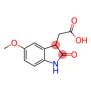 1H-indole-3-acetic acid, 2,3-dihydro-5-methoxy-2-oxo-