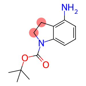 1H-Indole-1-carboxylic acid, 4-amino-2,3-dihydro-, 1,1-dimethylethyl ester