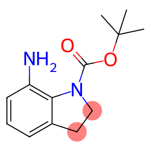 1H-Indole-1-carboxylic acid, 7-aMino-2,3-dihydro-, 1,1-diMethylethyl ester