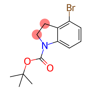 1H-Indole-1-carboxylic acid, 4-broMo-2,3-dihydro-, 1,1-diMethylethyl ester