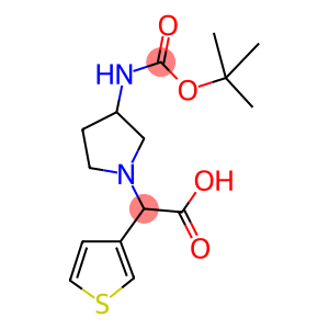 (3-N-BOC-AMINO-PYRROLIDIN-1-YL)-THIOPHEN-3-YL-ACETIC ACID