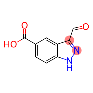 3-Formyl-5-indazole carbocylic acid