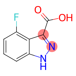 1H-indazole-3-carboxylic acid, 4-fluoro-