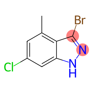 1H-Indazole, 3-bromo-6-chloro-4-methyl-