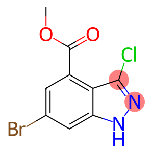6-BROMO-3-CHLORO-4-(1H)INDAZOLE METHYL CARBOXYLATE