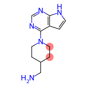 4-PiperidineMethanaMine, 1-(7H-pyrrolo[2,3-d]pyriMidin-4-yl)-
