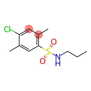 4-chloro-2,5-dimethyl-N-propylbenzenesulfonamide