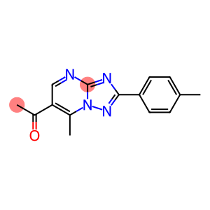 Ethanone, 1-[7-methyl-2-(4-methylphenyl)[1,2,4]triazolo[1,5-a]pyrimidin-6-yl]-