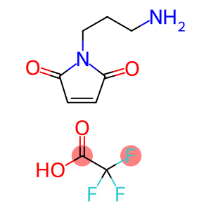 1-(3-Aminopropyl)-2,5-dihydro-1h-pyrrole-2,5-dione, trifluoroacetic acid