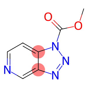 1H-1,2,3-Triazolo[4,5-c]pyridine-1-carboxylic  acid,  methyl  ester