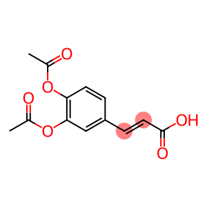 3-[3,4-Bis(acetyloxy)phenyl]-2-propenoic Acid