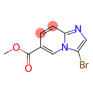 Imidazo[1,2-a]pyridine-6-carboxylicacid, 3-bromo-, methyl es...