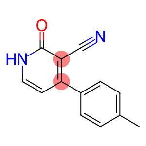 3-Pyridinecarbonitrile, 1,2-dihydro-4-(4-methylphenyl)-2-oxo-