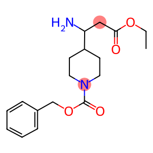 3-(N-苄氧羰基-4-哌啶基)-3-氨基丙酸乙酯