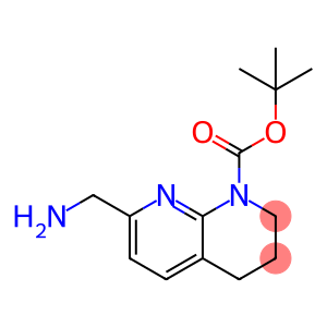 8-N-叔丁氧羰基-5,6,7,8-四氢-1,8-萘啶-2-甲胺