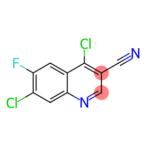 4,7-dichloro-6-fluoroquinoline-3-carbonitrile