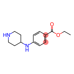 Benzoic acid, 4-(4-piperidinylamino)-, ethyl ester