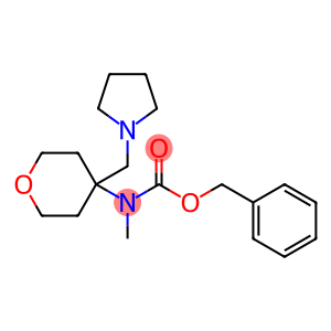 METHYL-(4-PYRROLIDIN-1-YLMETHYL-TETRAHYDRO-PYRAN-4-YL)-CARBAMIC ACID BENZYL ESTER