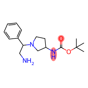 3-N-BOC-AMINO-1-(2-AMINO-1-PHENYLETHYL)-PYRROLIDINE