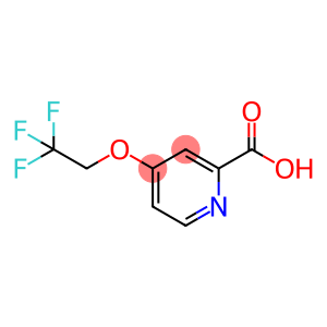 2-Pyridinecarboxylic acid, 4-(2,2,2-trifluoroethoxy)-