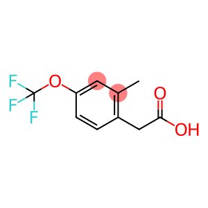 Benzeneacetic acid, 2-methyl-4-(trifluoromethoxy)-