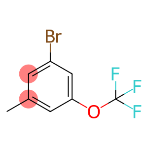 1-Bromo-3-Methyl-5-(Trifluoromethoxy)Benzene, 3-Bromo-5-Methylphenyl Trifluoromethyl Ether, 3-Bromo-5-Methyl-α,α,α-Trifluoroanisole