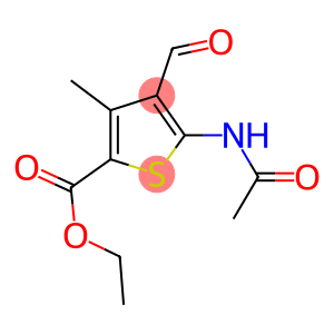ethyl 5-(acetylamino)-4-formyl-3-methylthiophene-2-carboxylate