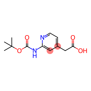 2-(2-((叔丁氧羰基)氨基)吡啶-4-基)乙酸