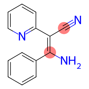 3-amino-3-phenyl-2-pyridin-2-ylacrylonitrile