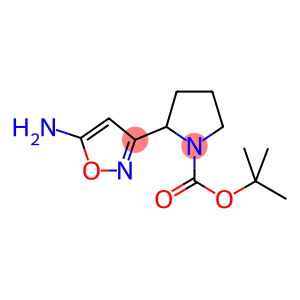 2-(5-AMINO-ISOXAZOL-3-YL)-PYRROLIDINE-1-CARBOXYLIC ACID TERT-BUTYL ESTER