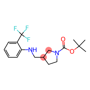 1-BOC-3-([(2-TRIFLUOROMETHYL-PHENYL)-AMINO]-METHYL)-PYRROLIDINE