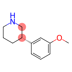 (3S)-3-(3-Methoxyphenyl)piperidine