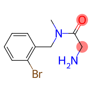 2-AMino-N-(2-broMo-benzyl)-N-Methyl-acetaMide