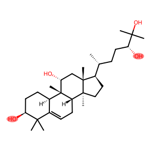(10α,24R)-3β,11α,24,25-Tetrahydroxy-9β-methyl-19-norlanosta-5-ene