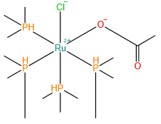 Ruthenium, (acetato-O)chlorotetrakis(trimethylphosphine)-, (OC-6-23)-