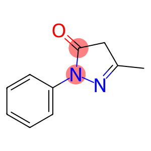 2-Pyrazolin-5-one, 3-methyl-1-phenyl-
