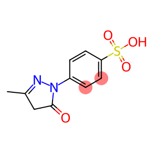 苯磺酸,对-(3-甲基-5-氧代-2-吡唑啉-1-基)-