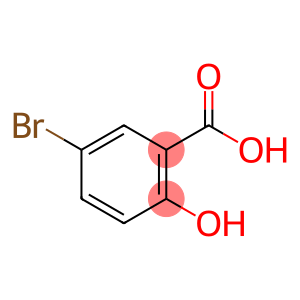Salicylic acid, 5-bromo-