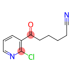 6-(2-CHLORO-3-PYRIDYL)-6-OXOHEXANENITRILE