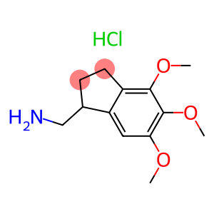 (4,5,6-TRIMETHOXY-2,3-DIHYDRO-1H-INDEN-1-YL)METHANAMINE HYDROCHLORIDE