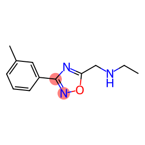 N-[[3-(3-methylphenyl)-1,2,4-oxadiazol-5-yl]methyl]ethanamine