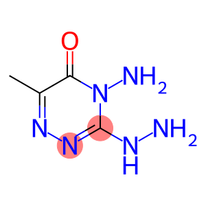 4-Amino-3-hydrazono-6-methyl-3,4-dihydro-1,2,4-triazin-5(2h)-one