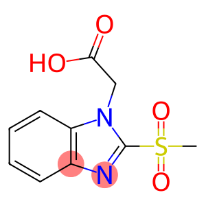 2-(2-甲基磺酰基苯并咪唑-1-基)乙酸