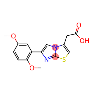 2-[6-(2,5-dimethoxyphenyl)imidazo[2,1-b][1,3]thiazol-3-yl]acetic acid