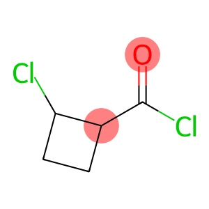 trans-2-Chlor-cyclobutan-carbonsaeure-(1)-chlorid